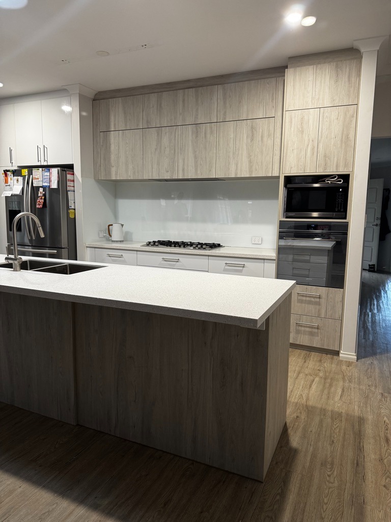 Completed kitchen renovation